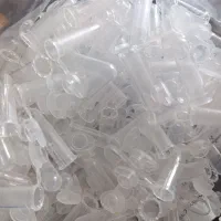 ظرف رنگ درب دار پلاستیکی کپسولی دو میل