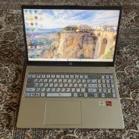 لپتاپ hp athlon 512g ssd در حد آکبند