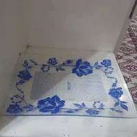 سینی گل آبی