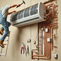 تعمیر انواع کولرهای ایستاده دوتیکه پنجره ای