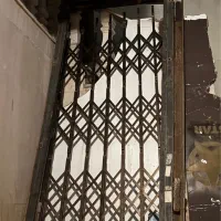 درب حفاظ اکاردوئونی ورق سنکین و قفل مخفی