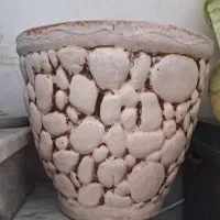 گلدان سفالی بزرگ