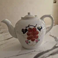 قوری انگوری ژاپن قدیمی امپرس بزرگ