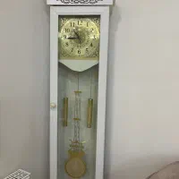 ساعت سالنی (ایستاده) سفید