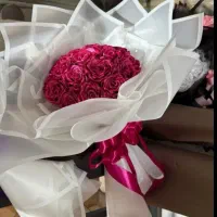 سفارش گل باکسی و دسته گل روبانی