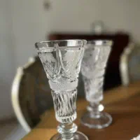 گلدان کریستال تراشدار