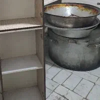 دیگ چهار دسته ۱۰و۶منی دم کنی ،ابکش لگن ماهیتابه
