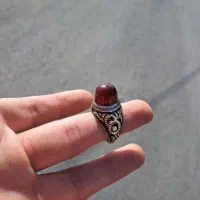 انگشتر کهنه عقیق