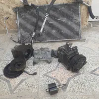 رادیاتور کولر پراید وشیلنگهاش وکمپرسور پاناسونیک