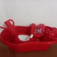 وان کودک (تشت)،همراه وسایل