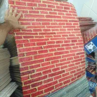 دیوارپوش/فومی/چسبدار/آجر قرمز آپارتمان سوییت
