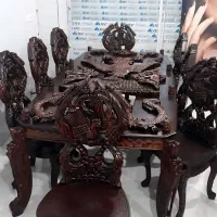 میز غذا خوری آنتیک..