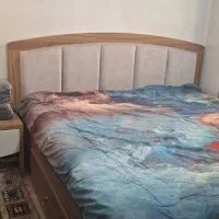 تخت خواب دونفره برند ساج اسا