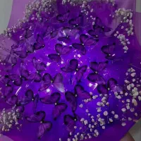 تخفیف دسته گل پروانه ای هدیه تولد کادو روز دختر