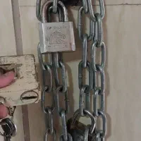 قفل و زنجیر ۳ عدد یکجا می فروشم