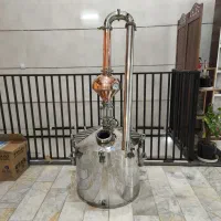 دستگاه تقطیر ۱۶۰ لیتری آلمانی برج تقطیر دار