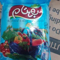 نمک خوراکی ۹۰۰ گرم و ۳۰۰ گرم بهتام