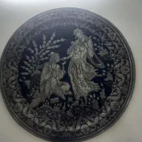 ااجناس قدیمی دیوار کوب گلدان کشکول