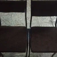 ۳عدد صندلی پایه فلزی درحدنو