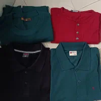 تیشرت پنبه و جودون دورس ۳ایکس و زرشکی لارج همه نو