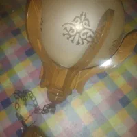 لوستر بدنه چوبی