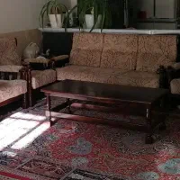 مبل هفت نفره محکم چوب گردو