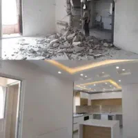 رفع نم و تعمیرات ساختمان داخلی و بیرون