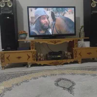 میزتلویزیون چهارتیکه هم کوچیک میشه هم بزرک