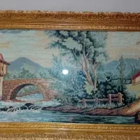 کوبلن   دست دوز  با نخ خارجی
