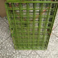 قفسه چرخ دار 5طبقه و قفسه فلزی توری