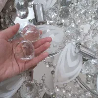 لوستر کریستال گرد