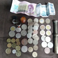 سکه و سنگ عقیق....
