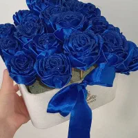 دسته گل روبانی