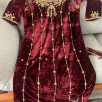 لباس کوردی محلی لباس سرمه دوزی مخمل مجلسی