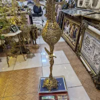 گلدان و سطل و جعبه دستمال برنجی ارزانترین کیلو۱۷۰۰