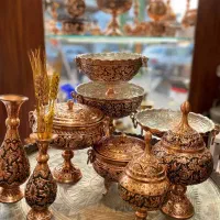تعویض ظرف مسی کهنه با نو به قیمت روز(گالری آذین مس