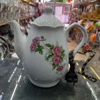 قوری برقی گل سرخی درجه یک