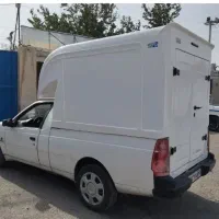 دولنگه کرکره دراتاق عقب آریسان وانت پراید سقف‌اطاق