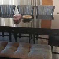 میز ناهار خوری ۸ نفره کاملا نو