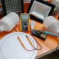 تعمیرات لامپ و پرژکتور نور کده سهیل