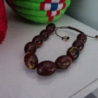 دستبند کهربا اصل مردانه