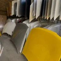 لوازم یدکی و بدنه رنگی کوره ای و خام