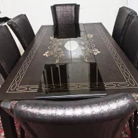 میز غذاخوری شش نفره