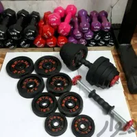 دمبل قابل تنظیم چدنی