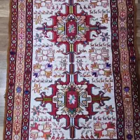 گلیم دستباف ابریشم