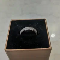 انگشتر نقره  طرح پرنس
