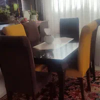 میز نهار خوری 6نفره