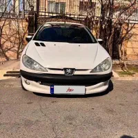 پژو ۲۰۶ تیپ ۲ مدل ۱۳۹۶ بیرنگ کم کارکرد