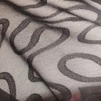 چادرمشکی مجلسی دوخته شده تور
