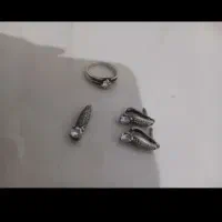 نیم ست با انگشتر